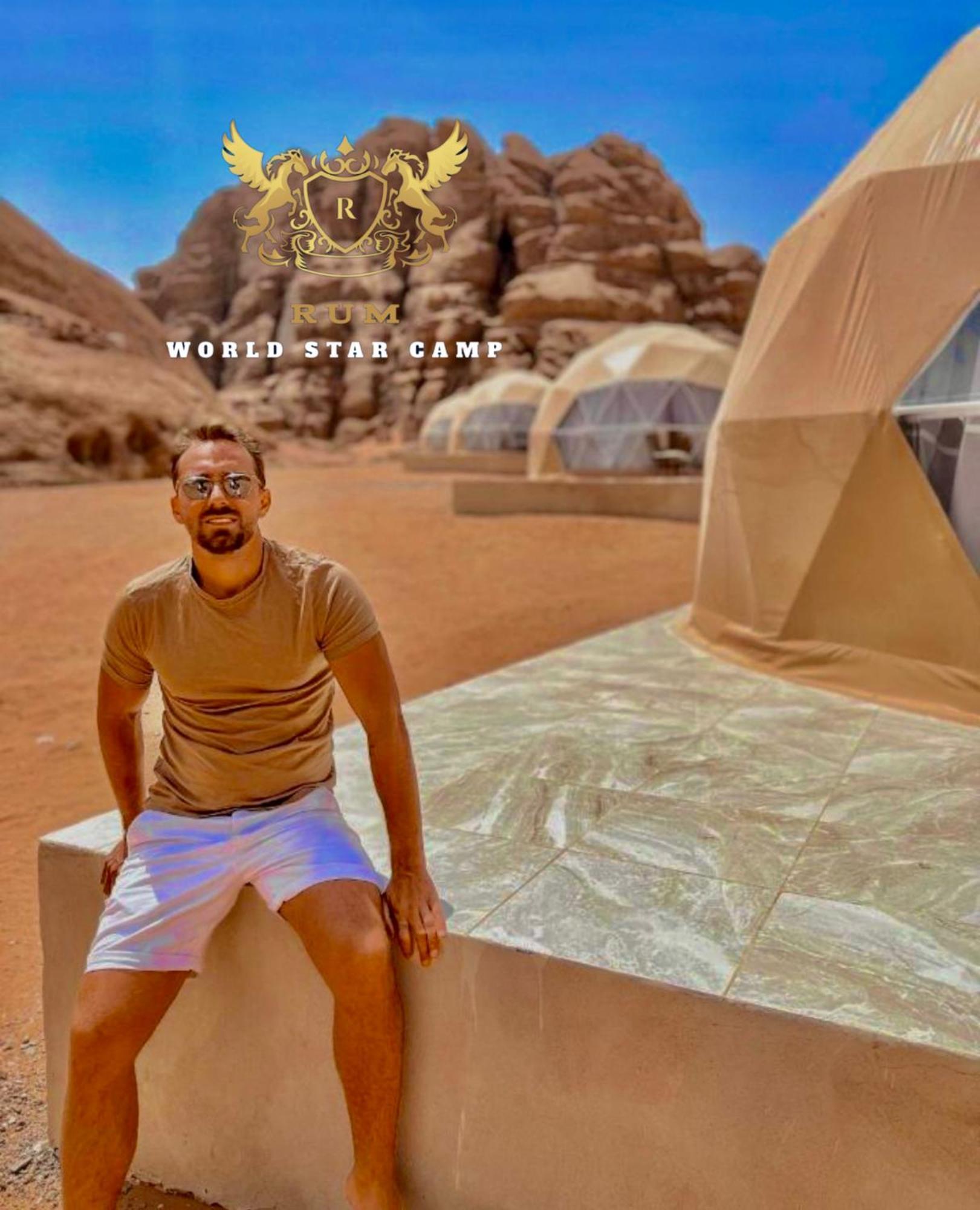 ワディ ・ラム Rum Mountain Luxury Campアパートホテル エクステリア 写真