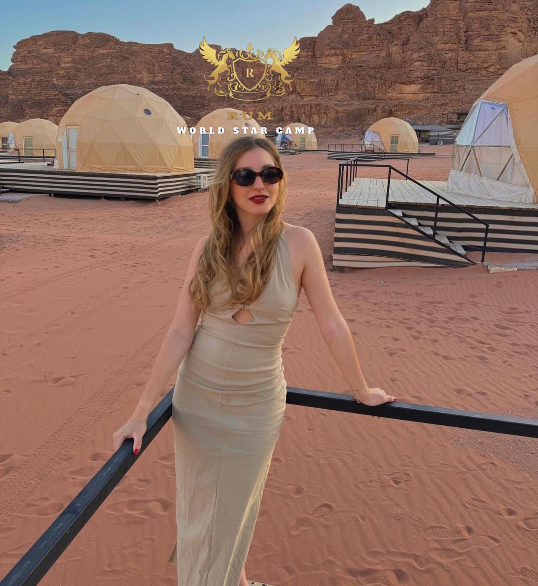 ワディ ・ラム Rum Mountain Luxury Campアパートホテル エクステリア 写真