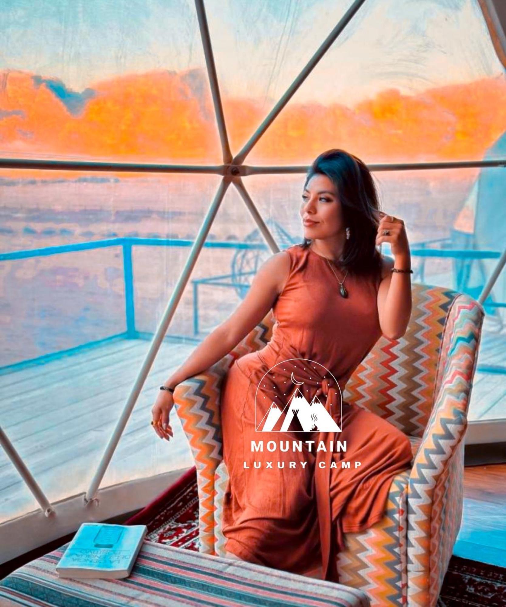 ワディ ・ラム Rum Mountain Luxury Campアパートホテル エクステリア 写真